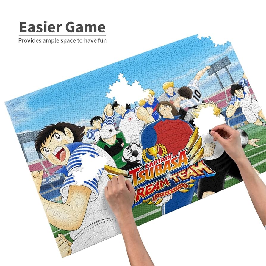 キャプテン翼　SFC キャプテン翼Ⅳ ジグソーパズル Amazon.co.jp: キャプテン翼 1000ピース ジグソーパズル 木製